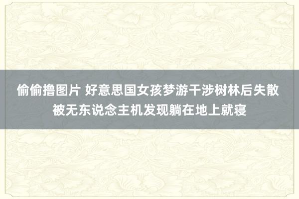 偷偷撸图片 好意思国女孩梦游干涉树林后失散 被无东说念主机发现躺在地上就寝