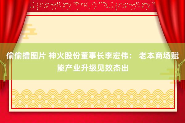 偷偷撸图片 神火股份董事长李宏伟： 老本商场赋能产业升级见效杰出