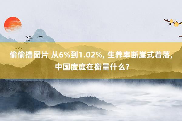 偷偷撸图片 从6%到1.02%， 生养率断崖式着落， 中国度庭在衡量什么?