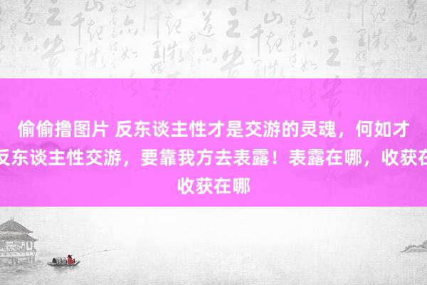 偷偷撸图片 反东谈主性才是交游的灵魂，何如才算反东谈主性交游，要靠我方去表露！表露在哪，收获在哪